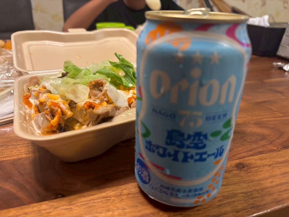 エアビーで見つけた宿 金武町 夕食 テイクアウト