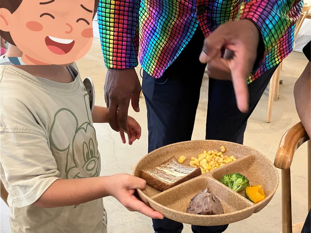 バブリゾート つくば 3歳児がキッズビュッフェで自分で選ぶ
